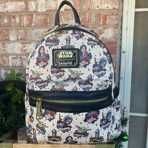 Loungefly Star wars mandelorian mini backpack